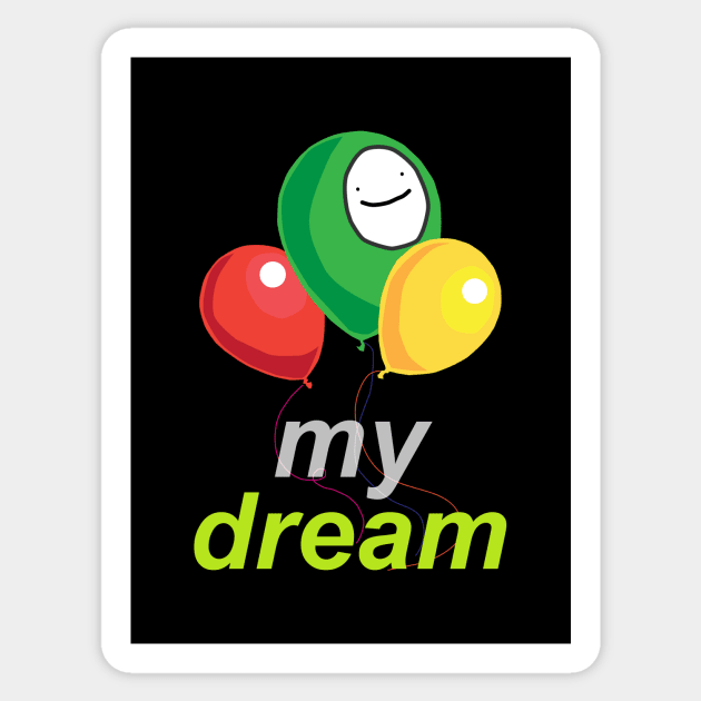 Dream Sticker by MBNEWS